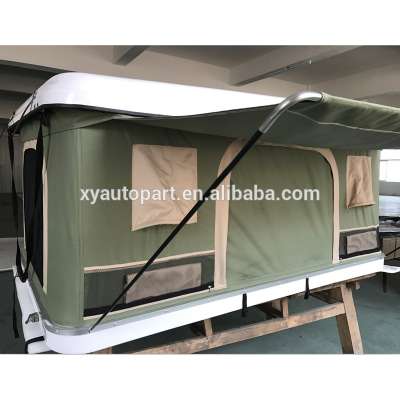 3 Person White Cover Comfortable Roof Top Tent For Camping